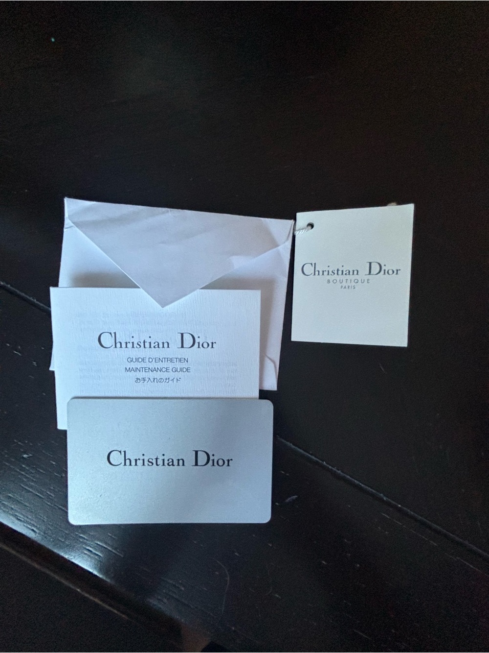 Dior Brown & Tan Monogram with CD Plaque - Picture 8 of 8